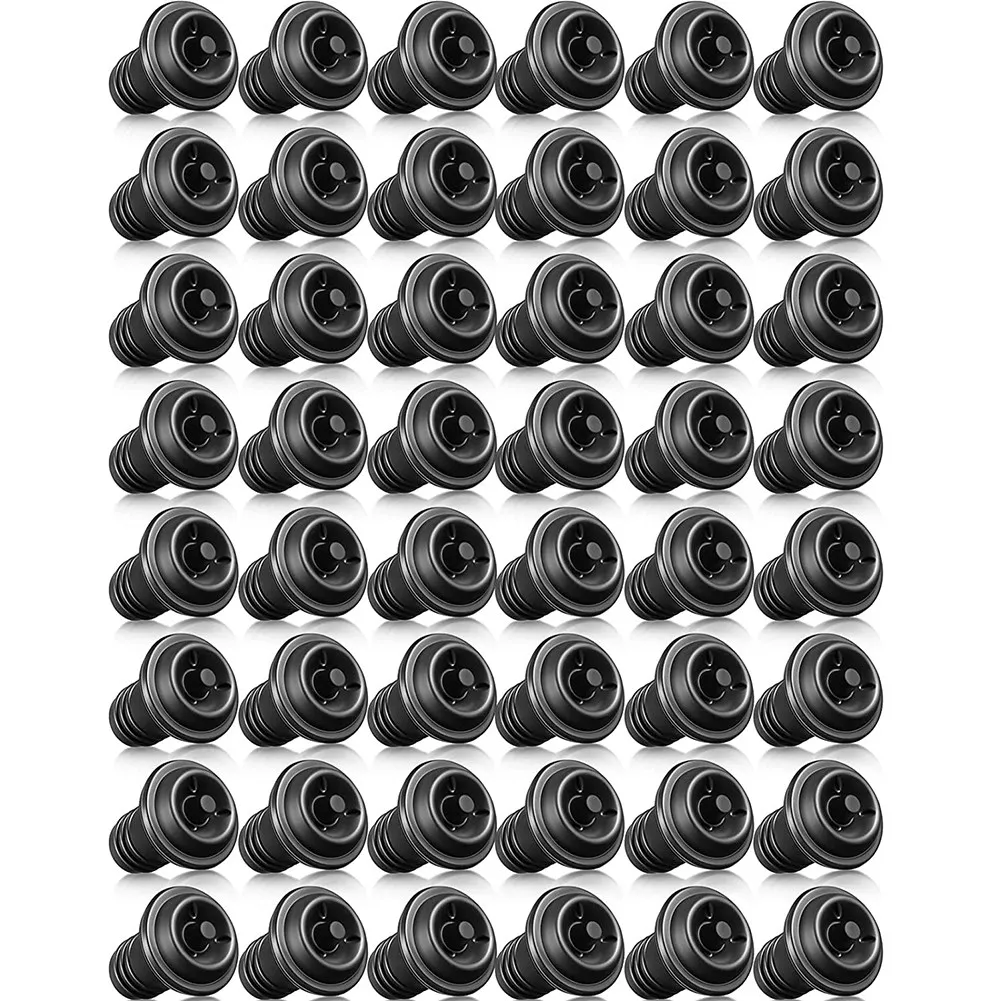 

Wine Stopper Resealable Wine Pump Vacuum Stoppers Vacuum Wine Stopper Silicone Wine Saver Vacuum Stoppers (48 Pieces)