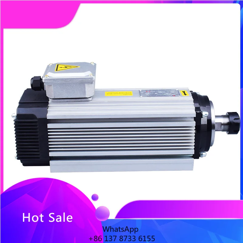 Milling Spindle Saw Blade Air Cooled High Speed Cnc Spindle Motor Low Speed High Torque 3000rpm Spindle Motor For Cnc