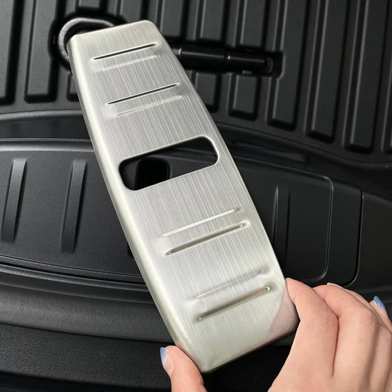 For Tesla Model 3 2017 2018 2019 2020 2021 2022 2023 Car Front Trunk Panel Bumper Protection Mat Cover Accessories view 6