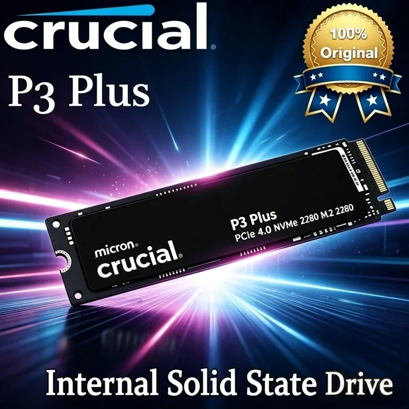Crucial P3 Plus PCIe Gen4 NVMe M.2 SSD 1TB 2TB Crucial NVME 2280 P310 1TB SSD Crucial T500 1TB Internal Hard Drive OEM Package
