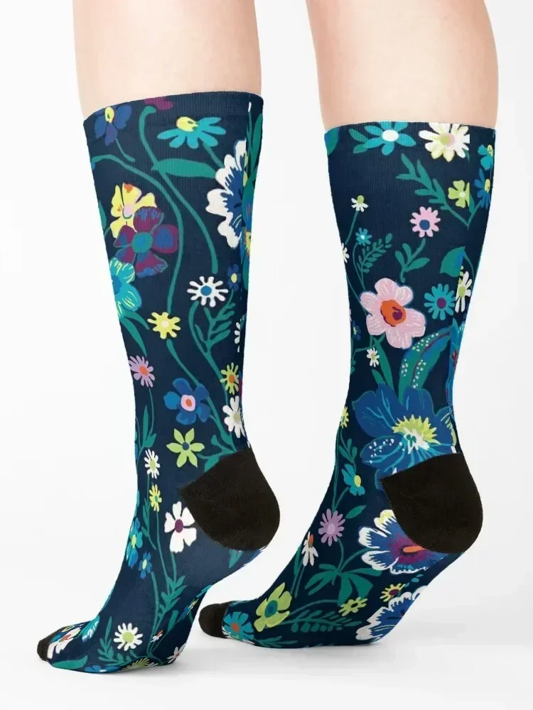 Vera Bradley flowers modern Socks Running set sport Antiskid soccer Ladies Socks Men's