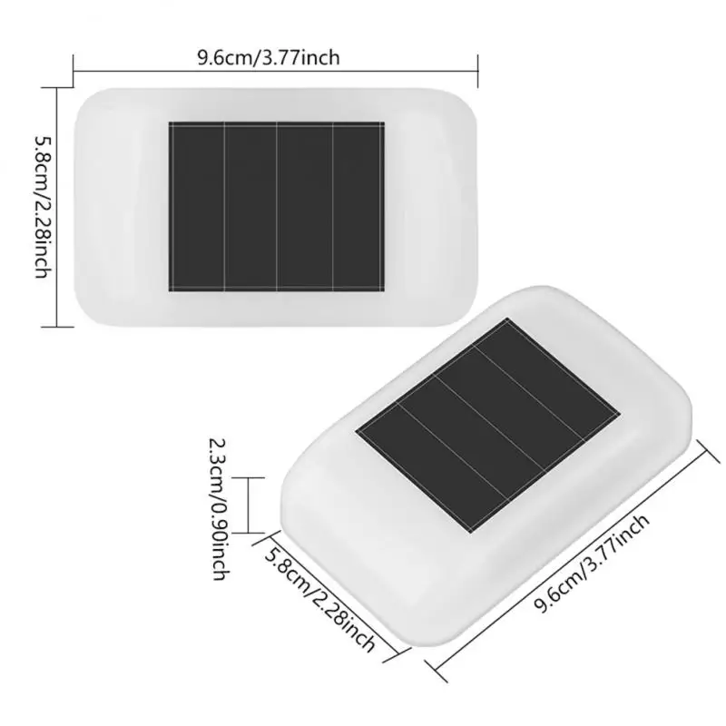 Solar carregamento LED parede luzes, Solar carregamento luzes para pátio corredores varanda decoração, Ao ar livre