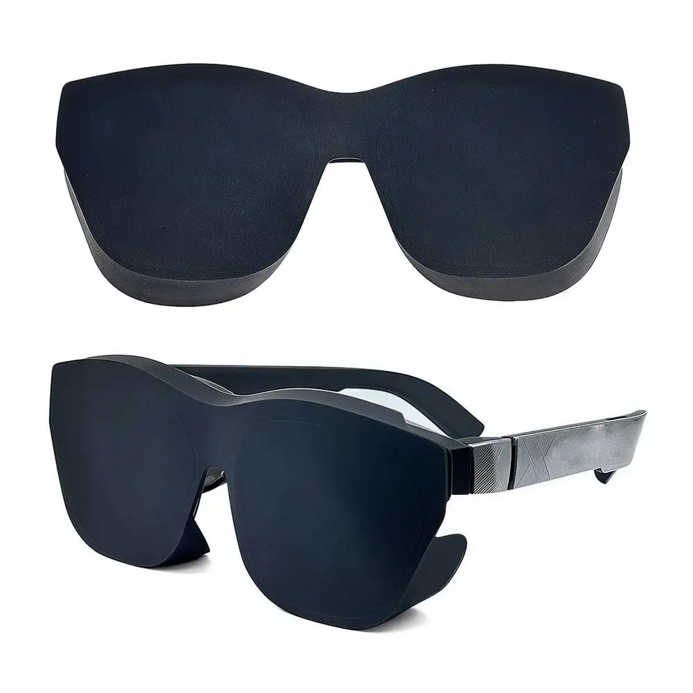 Smart Glasses Silicone Lens dust Cover For For Rayneo Air 3/2/3s Glasses Blocking External Light For Immersive Experience