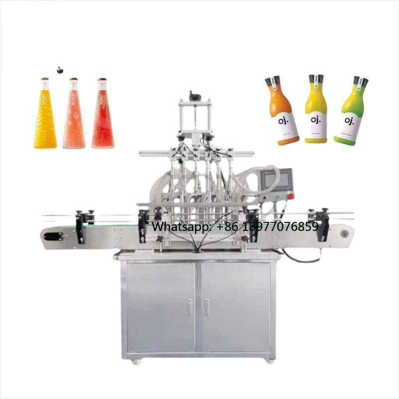 2026 2025 New Fully Automatic Liquid Oil Juice Mineral Water Olive Oil Wine Bottle Production Machine With Perfume Filling Capab