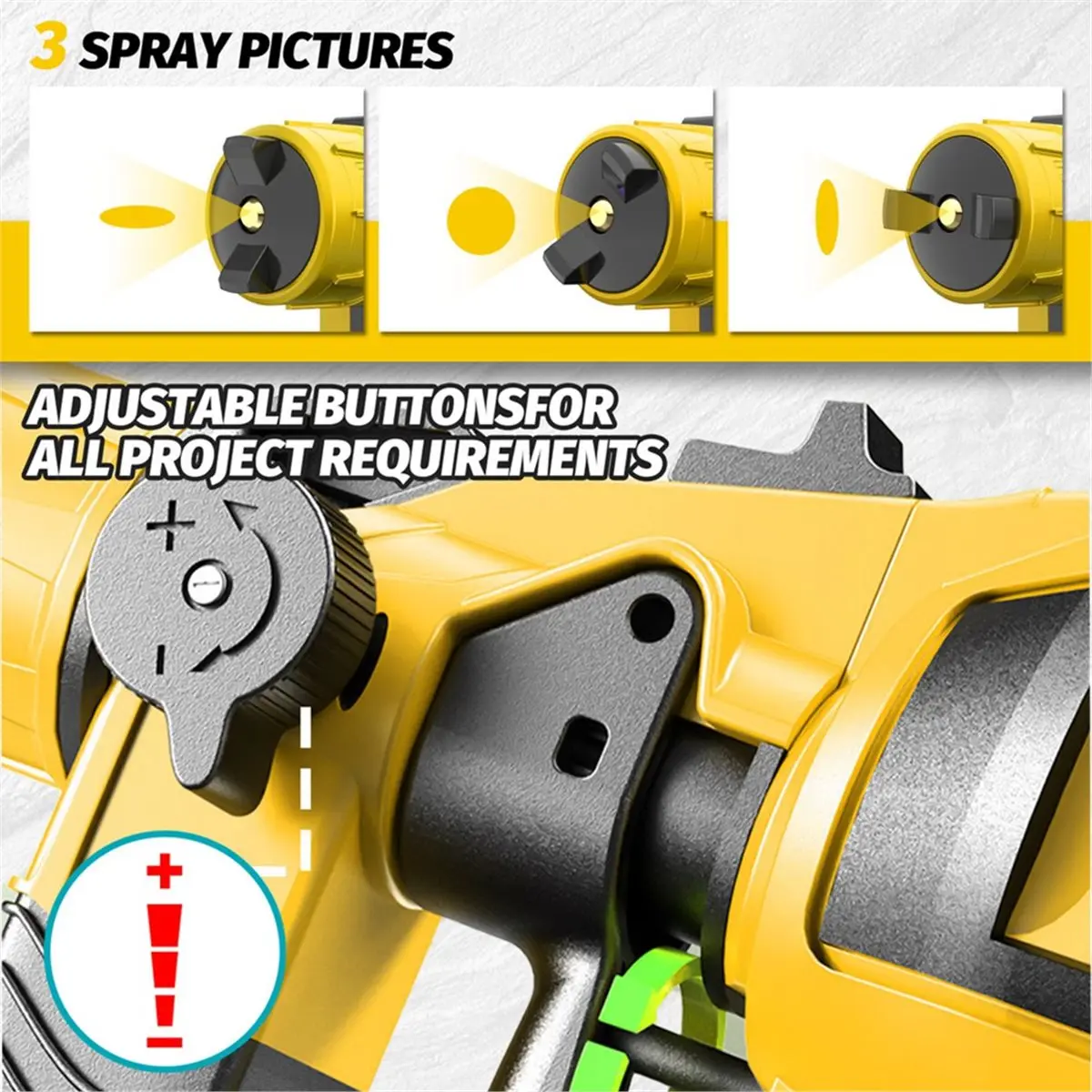 

Электрический аэрограф 600 Вт, ручной распылитель краски, 800 мл, электроинструмент, вилка EU