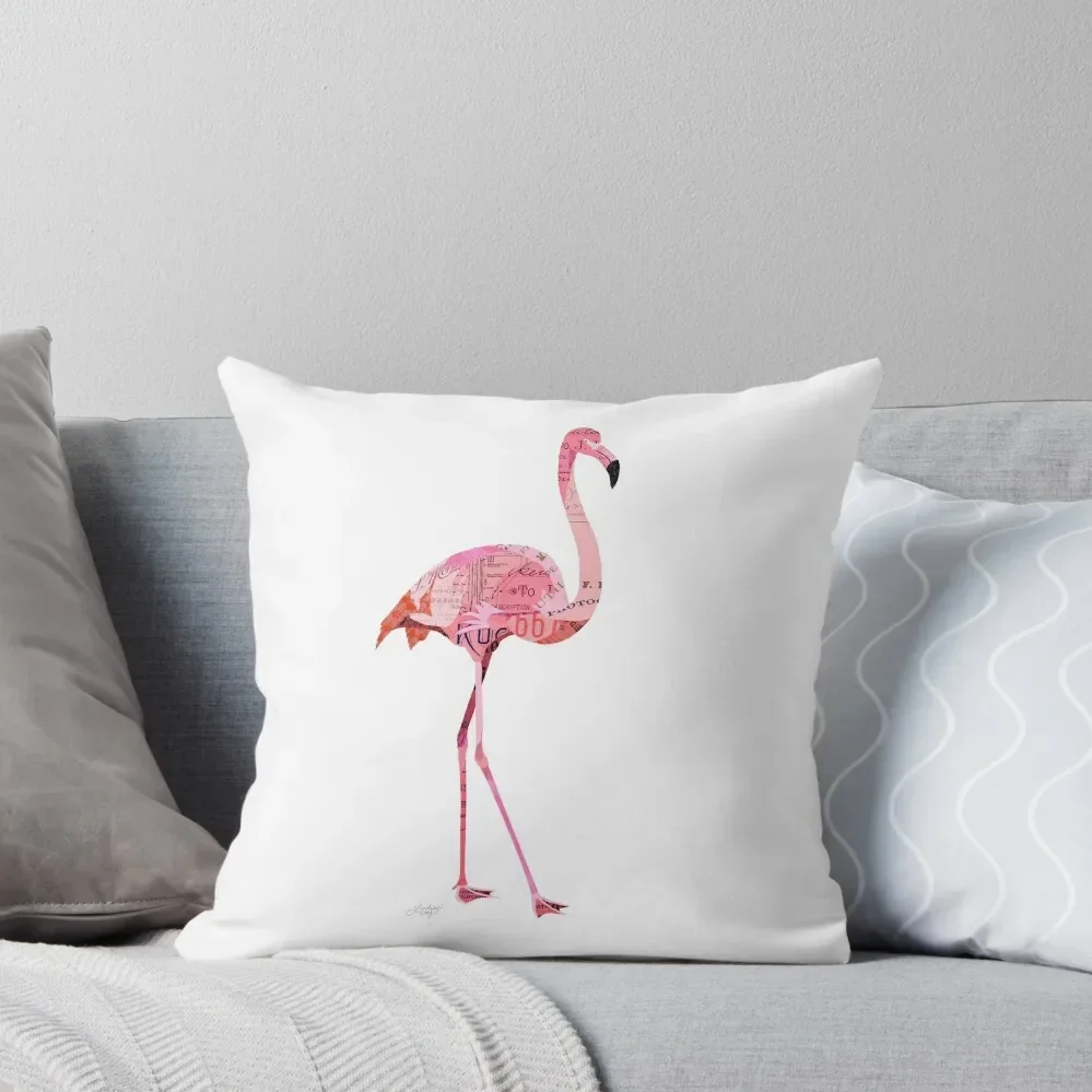 

Flamingo Collage Throw Pillow Pillowcases Cushion Covers Sofa Custom Cushion Sofa Cushion Cover Sofas Covers Pillow