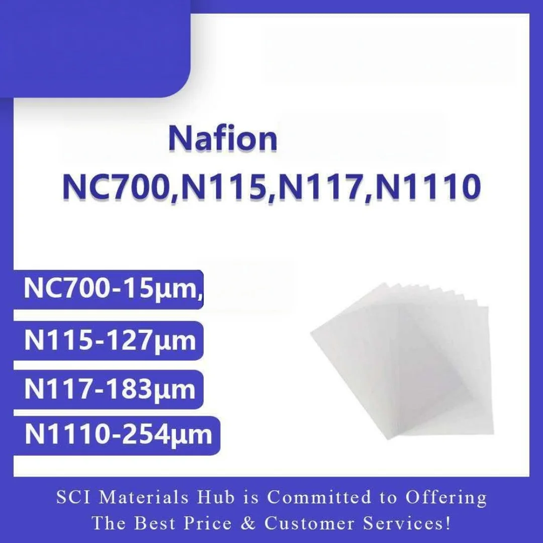 1PC DuPont Proton Exchange Membrane Naphthol Nafion N115 N117 N1110 NC700 Perfluorosulfonic Acid Membrane