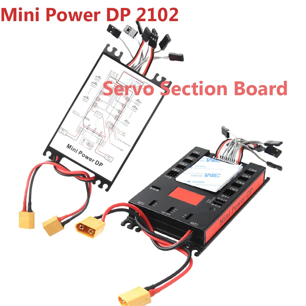 

E2102 Mini Power DP Servo Section Board Integrated CDI remote cut off