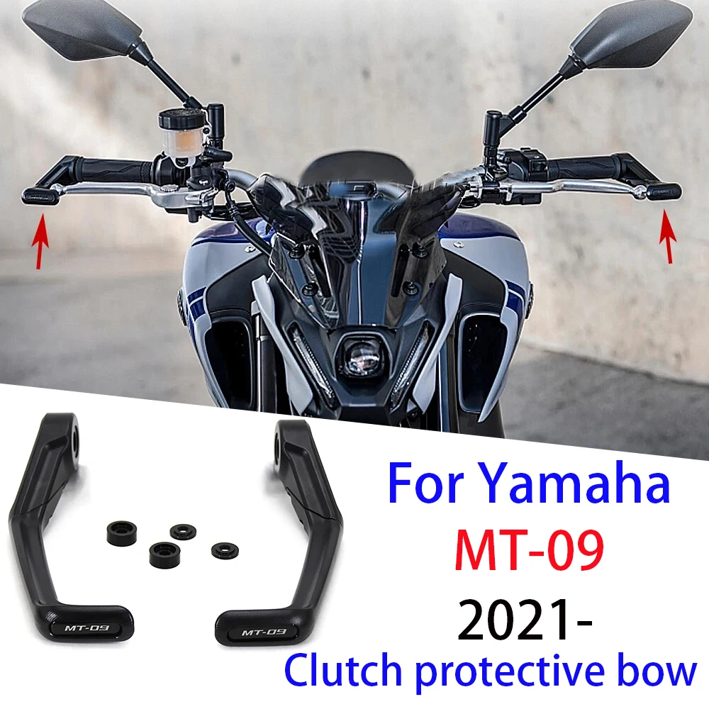 

Для Yamaha MT09 MT 09 MT-09 SP mt09 2021 2022 2023 рычаги тормозной муфты мотоцикла Защитные ручки на руль ЧПУ защитный стержень