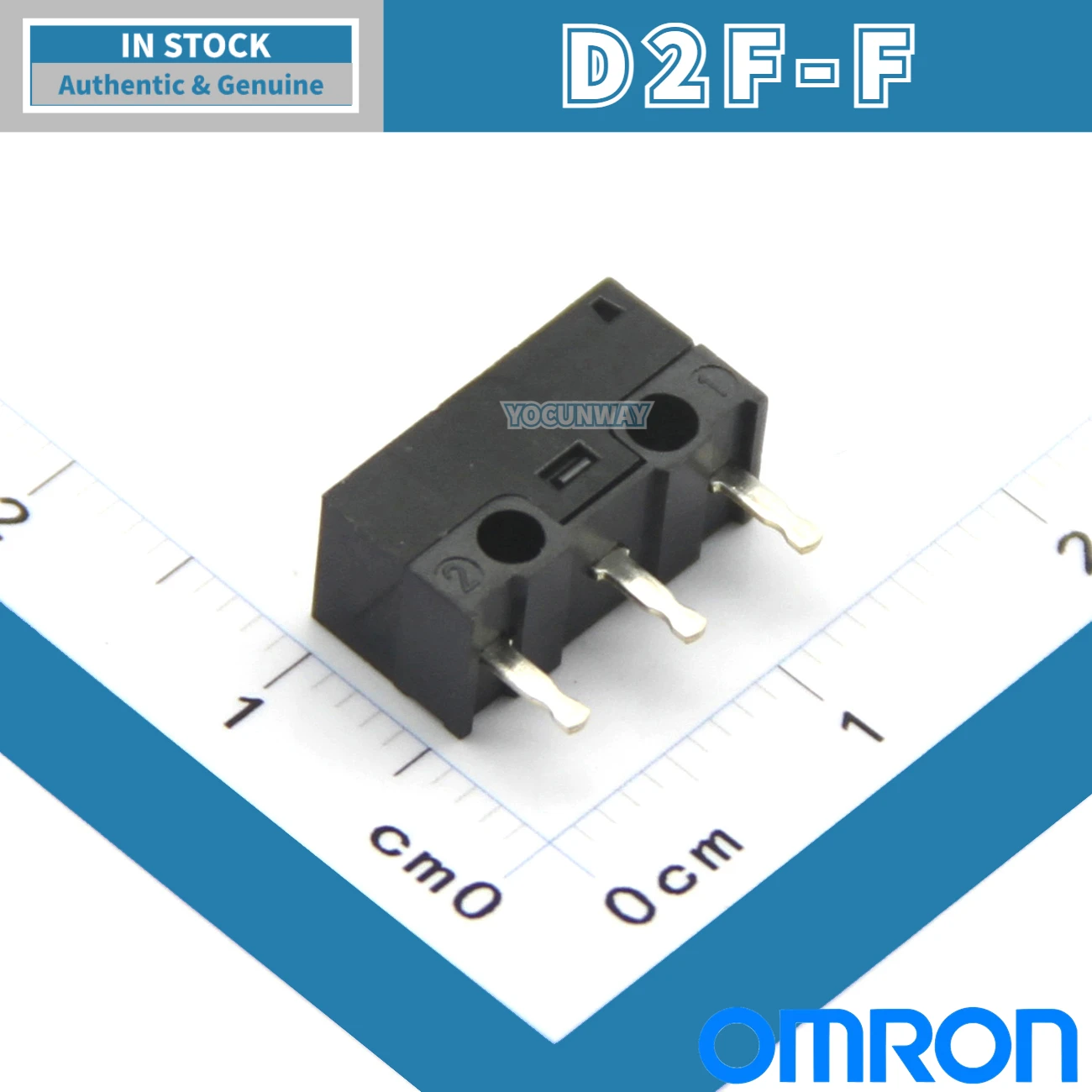 D2F-F New Original Mouse Micro Switch JapanOMRON Grey Dot Limit Switch