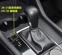 for Mazda CX-30 Axela Genuine Shift Lock Release Cover Gear Shift Panel Indicator Trim Unlocking Cap