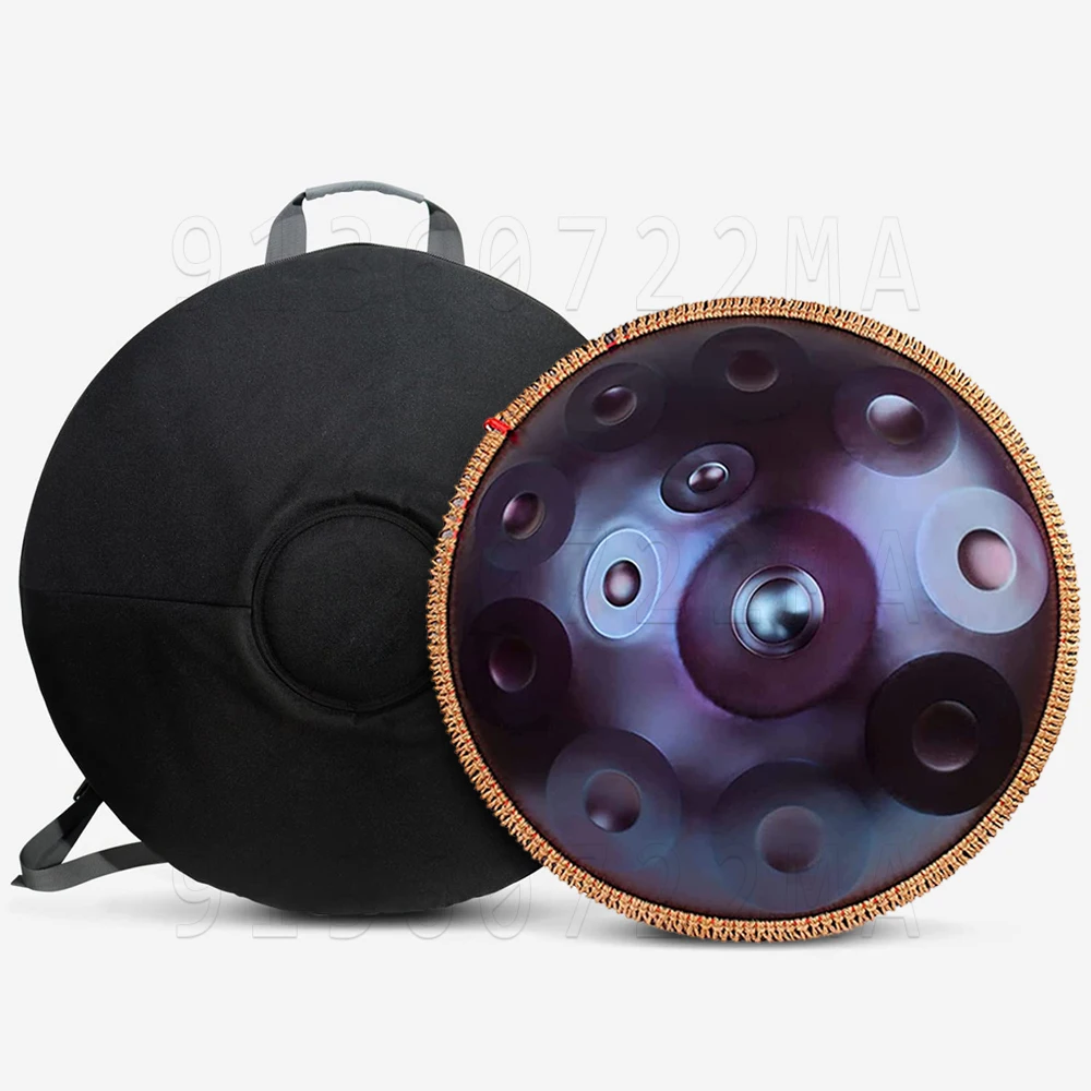 

432Hz/440Hz 12 note handpan drum D minor 22 inch tambor instrument yoga music drum beginner gift steel tongue drum