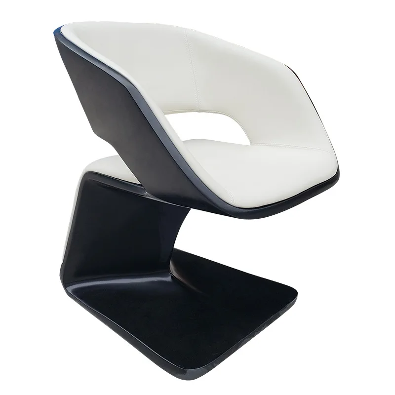 

Special-shaped fiberglass hollow leisure seat Nordic art design adult single