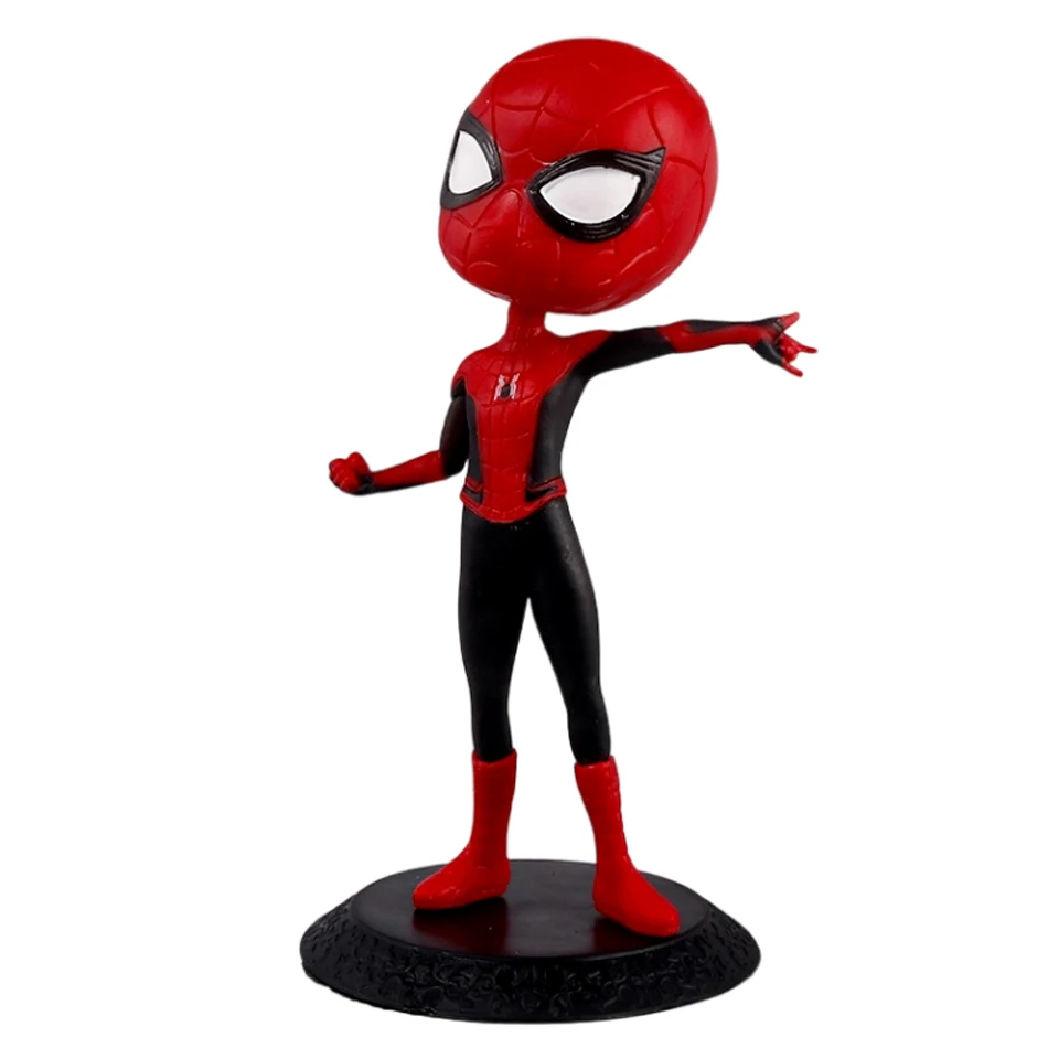 11 Pieces Of Disney's Avengers Characters Spider-Man Iron Man Captain America Thor Wonder Woman. Action Figure Decorative Toys