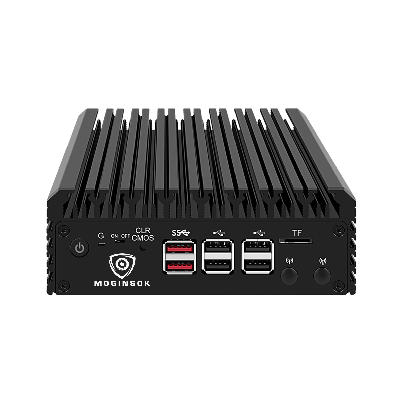 Intel N100 N305 Fanles Mini PC Firewall Appliance DDR5 RAM M.2 SSD 4x2.5Gbe VPN Router Firewall Mini Computer