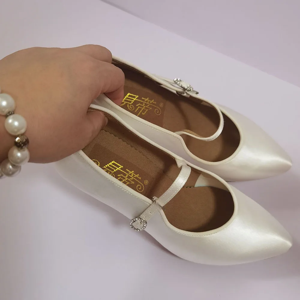 BD Dance Scarpe da sera classiche Donna Allenamento di danza moderna per ragazze Scarpe da ginnastica eleganti con tacchi alti Tango Valzer Scarpe da ballo137