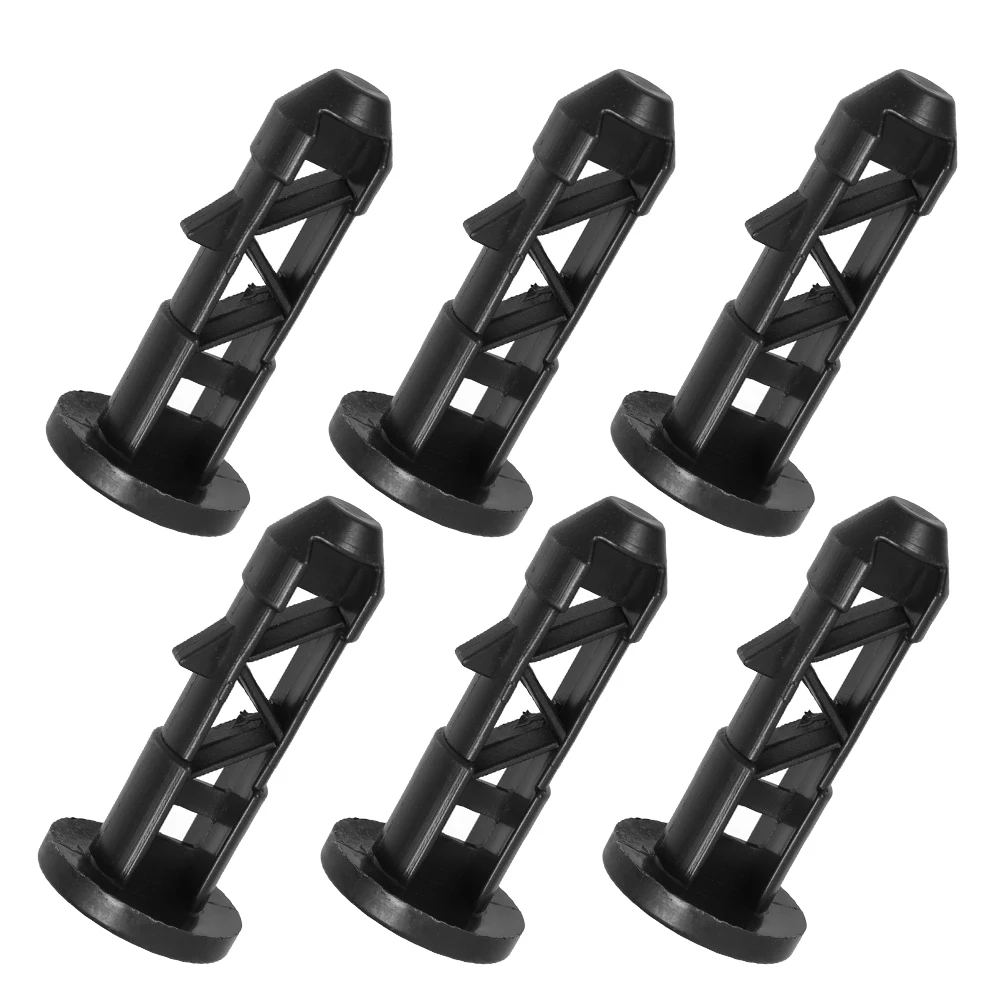 

6pcs Trash Can Lid Plastic Bin Cover Buckle Wheelie Connecting Plugs 240L Dustbin Parts Household Commercial Use