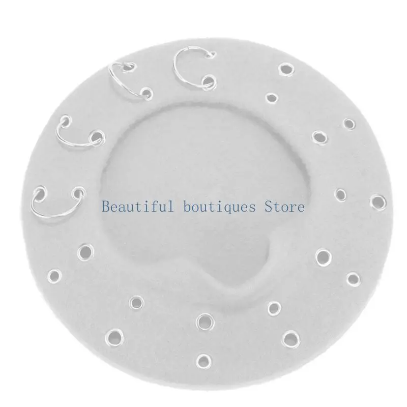 u4lf-girls-wool-classy-punk-iron-ring-painter-hat-octagonal-hat-for-fall-winter