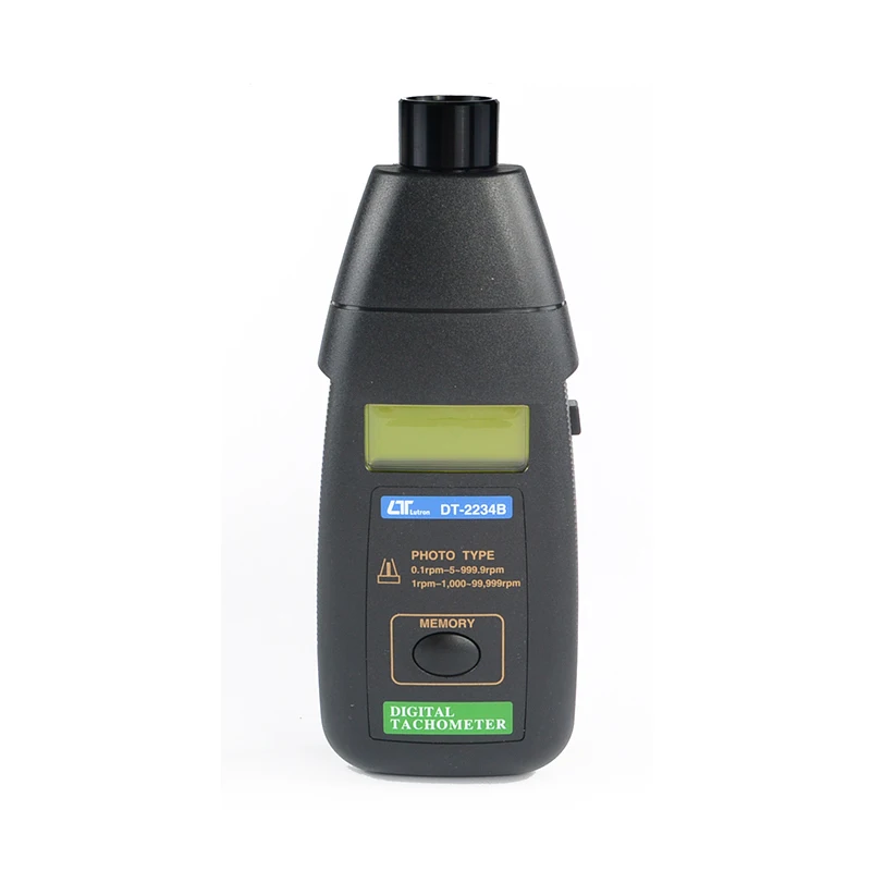 LUTRON DT-2234B Original Digital Tachometer La---ser Photo Non Contact RPM Meter Velocity RMP Tachometer