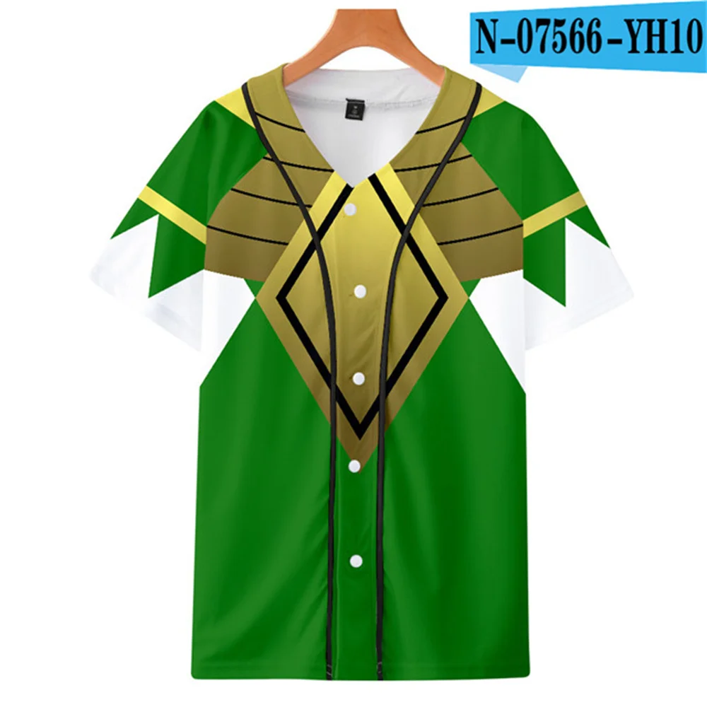 ฤดูร้อนเบสบอลอะนิเมะเบสบอล T เสื้อผู้ชายและผู้หญิงเสื้อผ้า Harajuku TShirt Hip Hop เสื้อยืด Tops คอสเพลย์เสื้อผ้าผู้ชาย