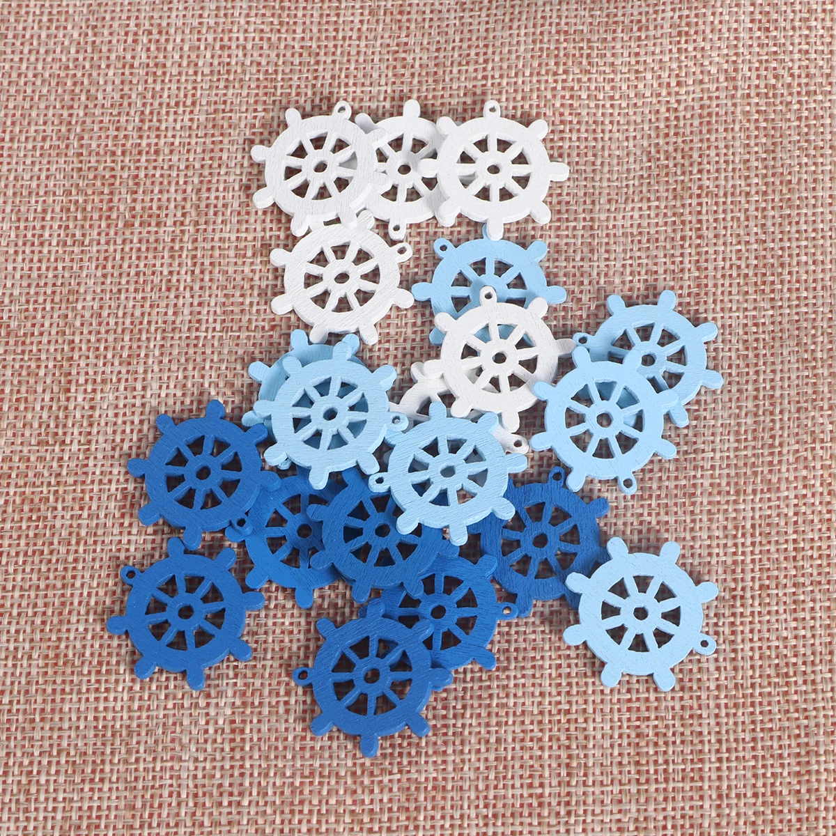 

Wooden Boat Rudder Decorative Embellishments Premium Craft Buttons For Scrapbooking Party Wedding Home Decorations Smooth