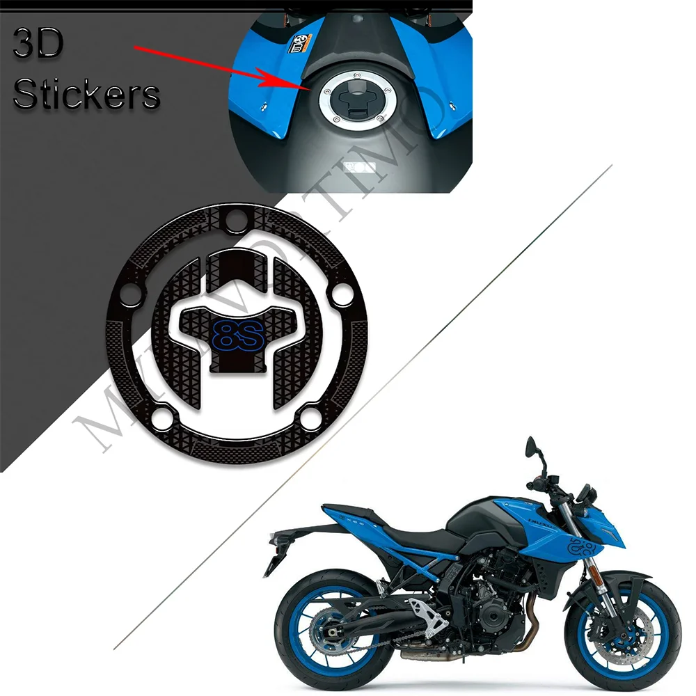 

For Suzuki GSX-8S GSX8S GSX 8S 800 Tank Knee Pad Grips Stickers Decals Protection Gas Fuel Oil Kit 2023 2024