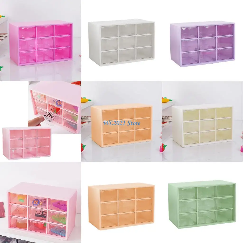 

G5GC Elegant 9 Jewelry Organizers Multipurpose Cosmetic Storage Box