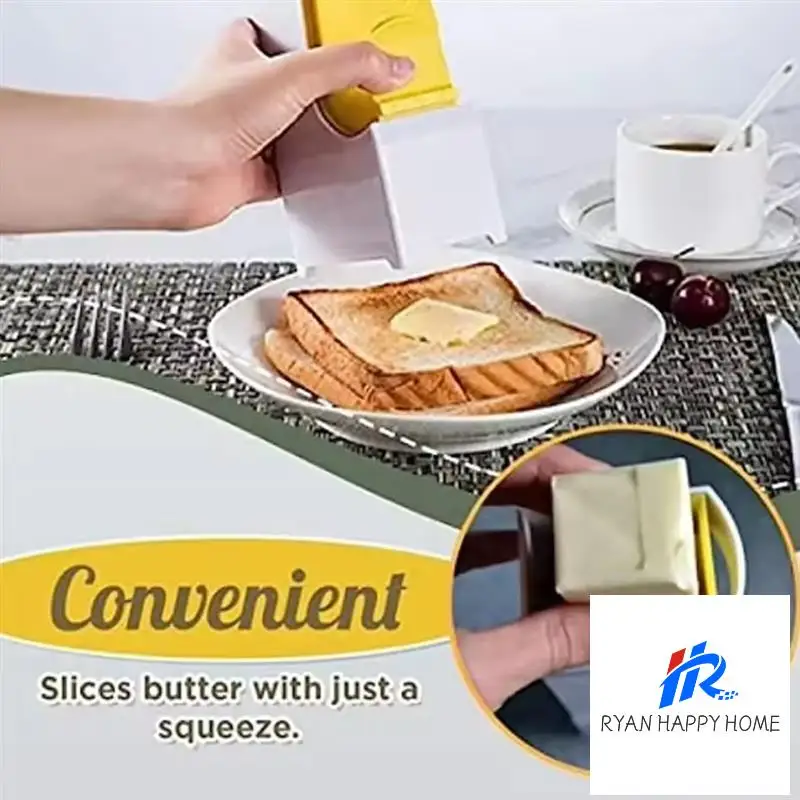 Portable Cheese Slicer Squeeze Dispenser Automatic Cheese Cutter Tool Handheld Butter Slice Tool