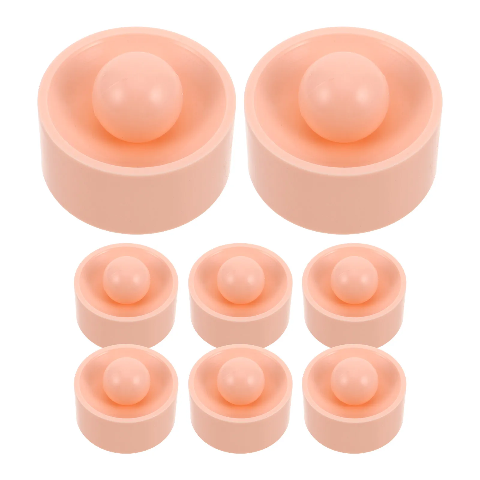 8Sets Manual Dumpling Skin Presser Mold Food Safe Dumpling Making Tool for Wrappers Wonton Dough Pie Crust Fast Consistent