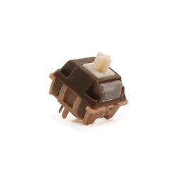 Caramel Latte Switch V2 45g Linear Pre-lubed 5 Pin Switch For Mx Mechanical Gaming Keyboard