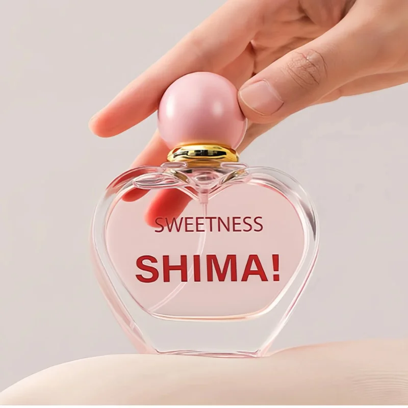 

Роскошные духи в форме сердца, личи, роза, сандаловое дерево, долговечный свежий парфюм, подарок для нее, элегантные женские туалетные туалеты