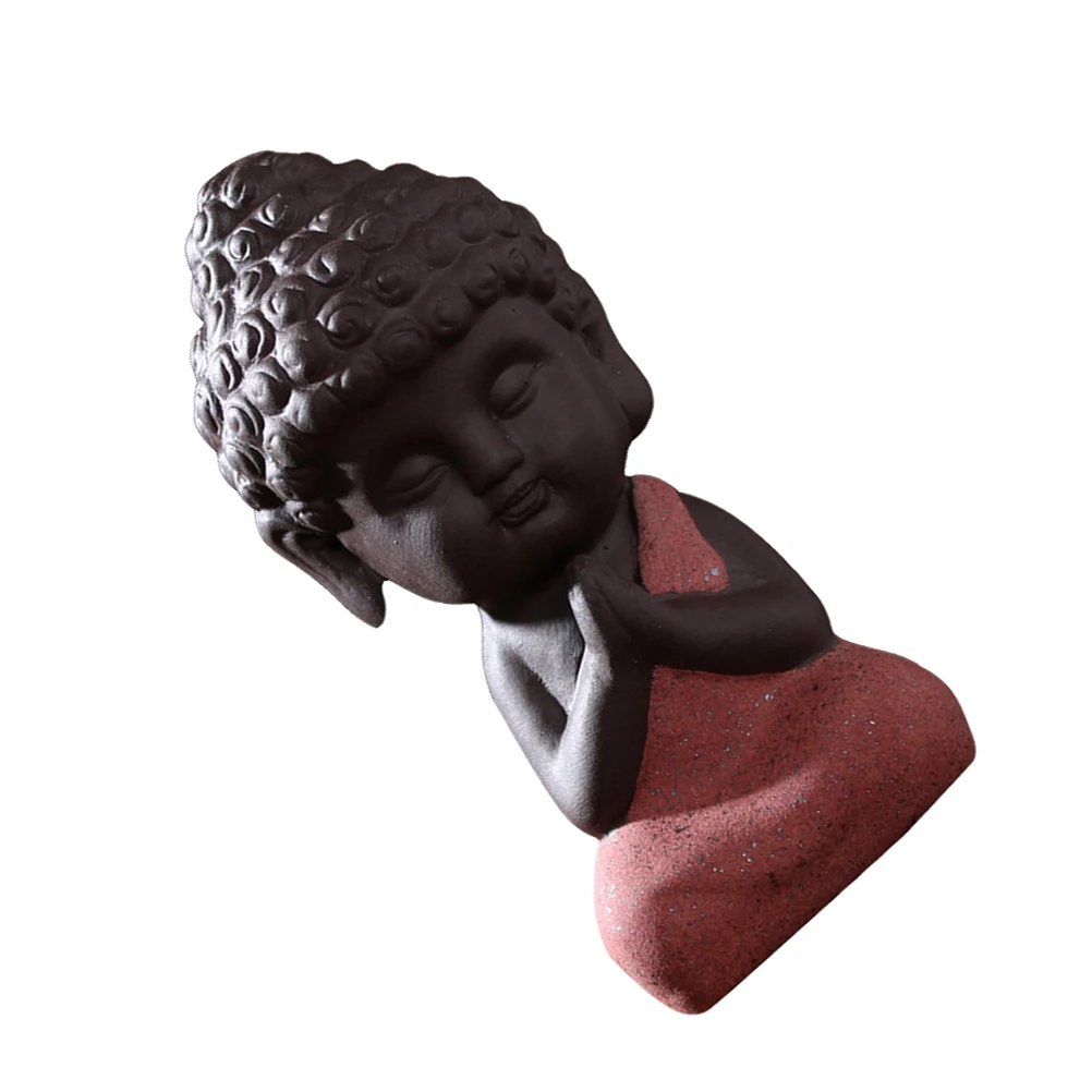 

Spiritual Mini Buddha Statue Hand Carved with Special Technique for Positive Energy Fengshui Decor Lasting Ceramic Craft Gift