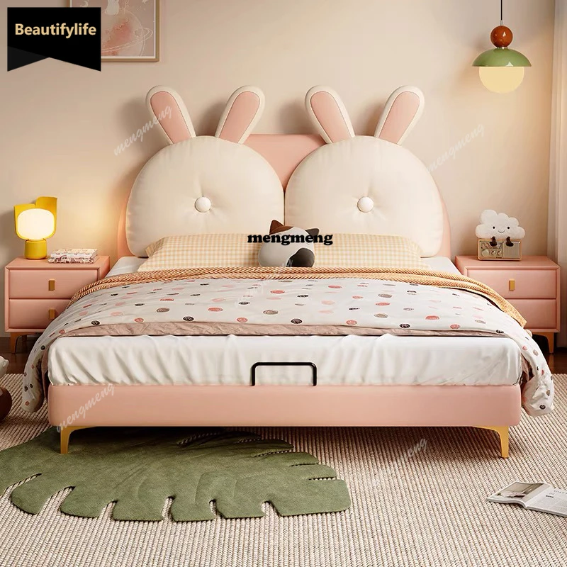 

D80 Белые безопасные деревянные детские кровати, ограждения, скандинавский дизайн, современные детские кровати, каркас для девочек Camas Infantiles, мебель для дома