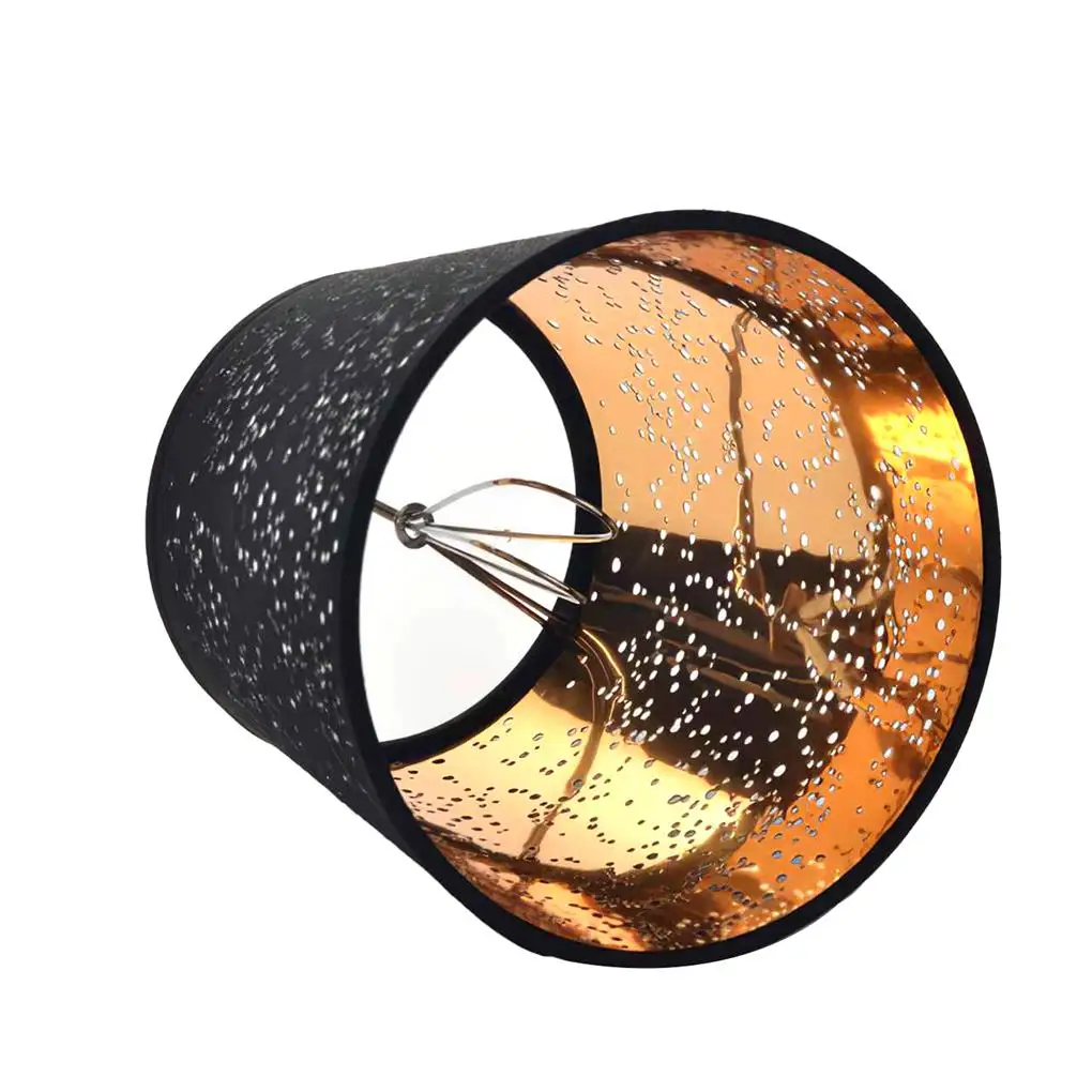 Hollow-Out Cloth Lampshade Exquisite Clip-Bulb Light Shade Lamp Cover Protective Sleeve Lightweight Lamp Shield