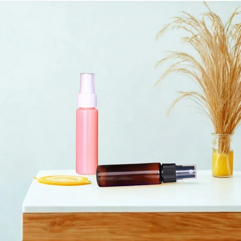 20/30/50 Uds 30ml botella con bomba de plástico recargable contenedor de viaje vacío para loción champú crema aceite esencial almacenamiento de cosméticos