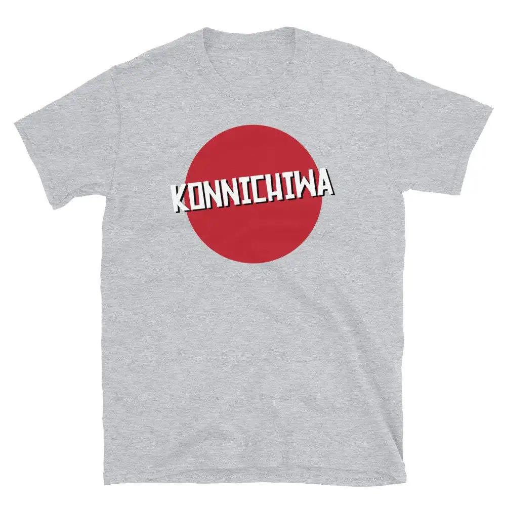 Japan Japanese Konnichiwa Greeting Hello Good Afternoon  T Shirt