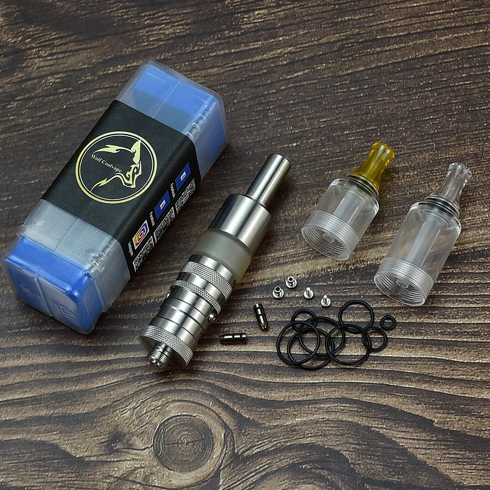 

Flash e Vapor Vs Dual Mini 17 мм RTA Одиночная катушка вейп FEV mtl rta бак атомайзер 3 мл 316SS бак PSU атомайзер VS KAYFUN X 22 мм RTA