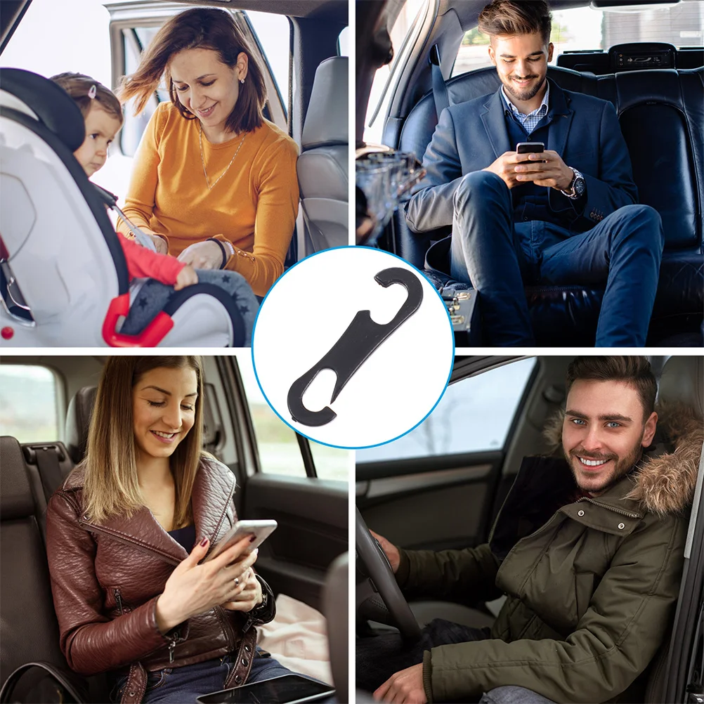 100 قطعة من البلاستيك مقعد السيارة السنانير وسادة السحابات غطاء السيارات تحديد مقاطع اكسسوارات السيارات الداخلية أصحاب غطاء مقعد