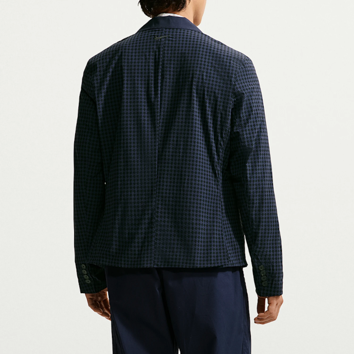 Nike genuine men's comfortable and fashionable casual buckle collar long sleeved jacket IQ8450-451