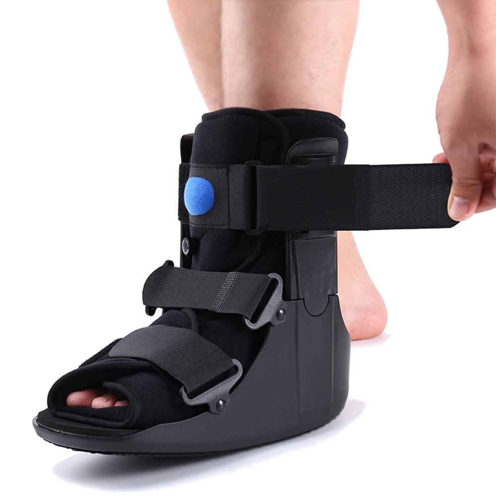 Air Walker Boot Fracture Boot Short Walking Protective Boot Fits Left or Right Foot Ankle for Injuries Fractures Sprains