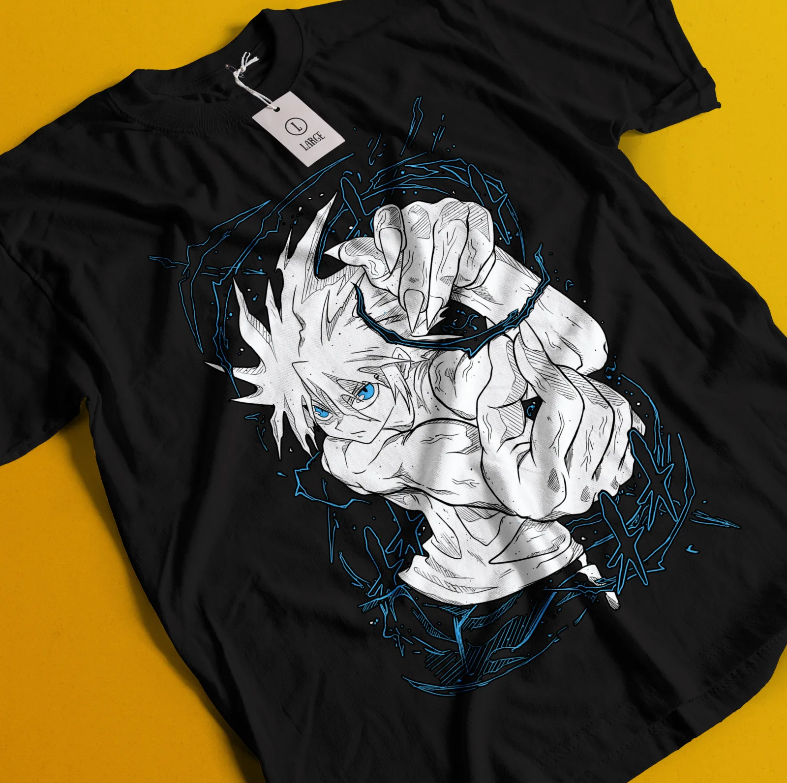 

Killua Tshirt Hisoka Shirt Hunter X Hunter Manga Strip HXH Tee Anime Gon T-Shirt