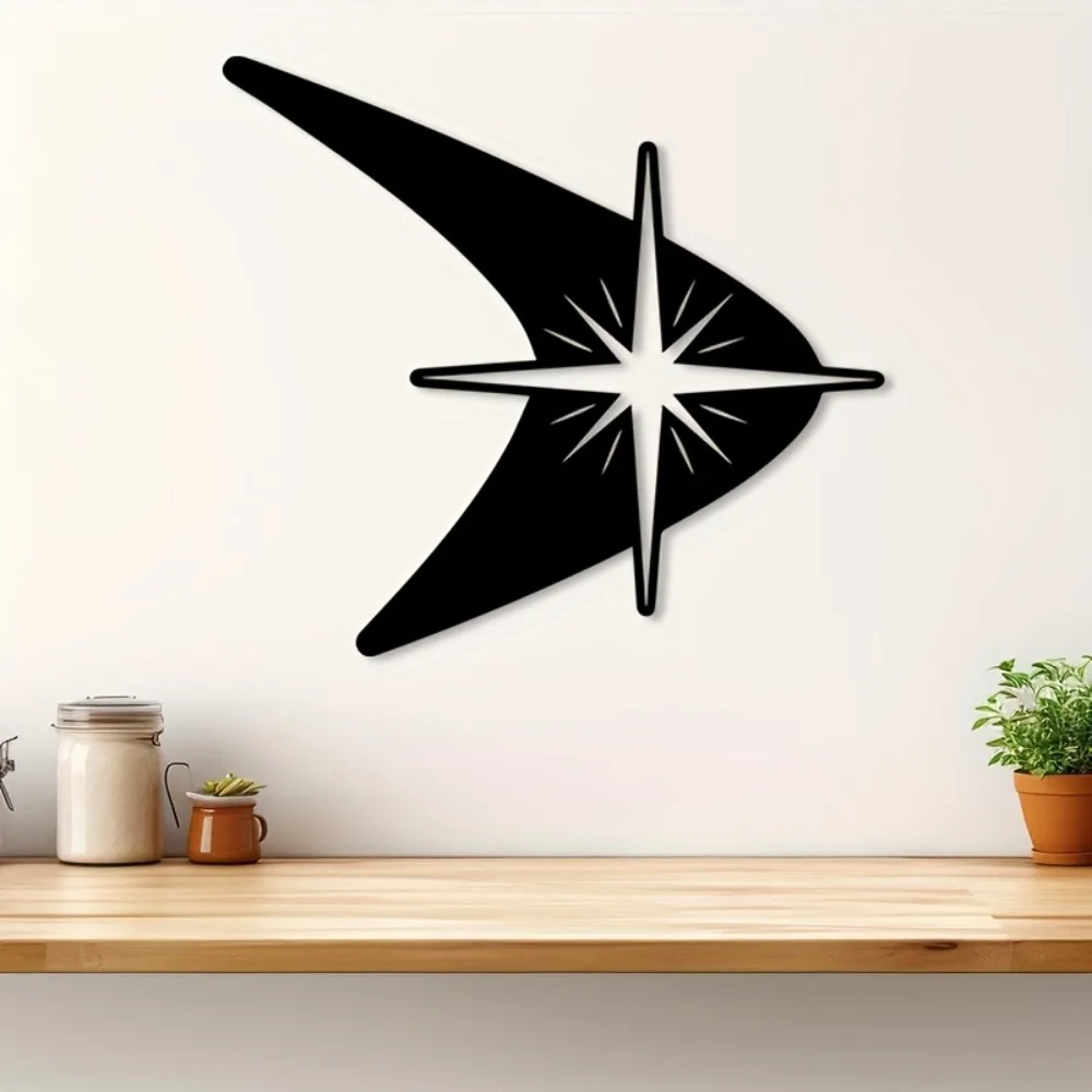 CIFBUY Acrylic Wall Art Mid Century Starburst Sculpture Abstract Radiant Minimalist Decor For Living Room Bedroom Wall Decal