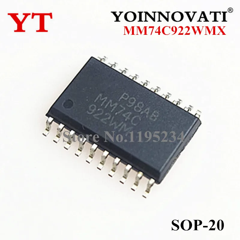 5pcs MM74C922WMX MM74C922 74C922 SOIC-20 IC