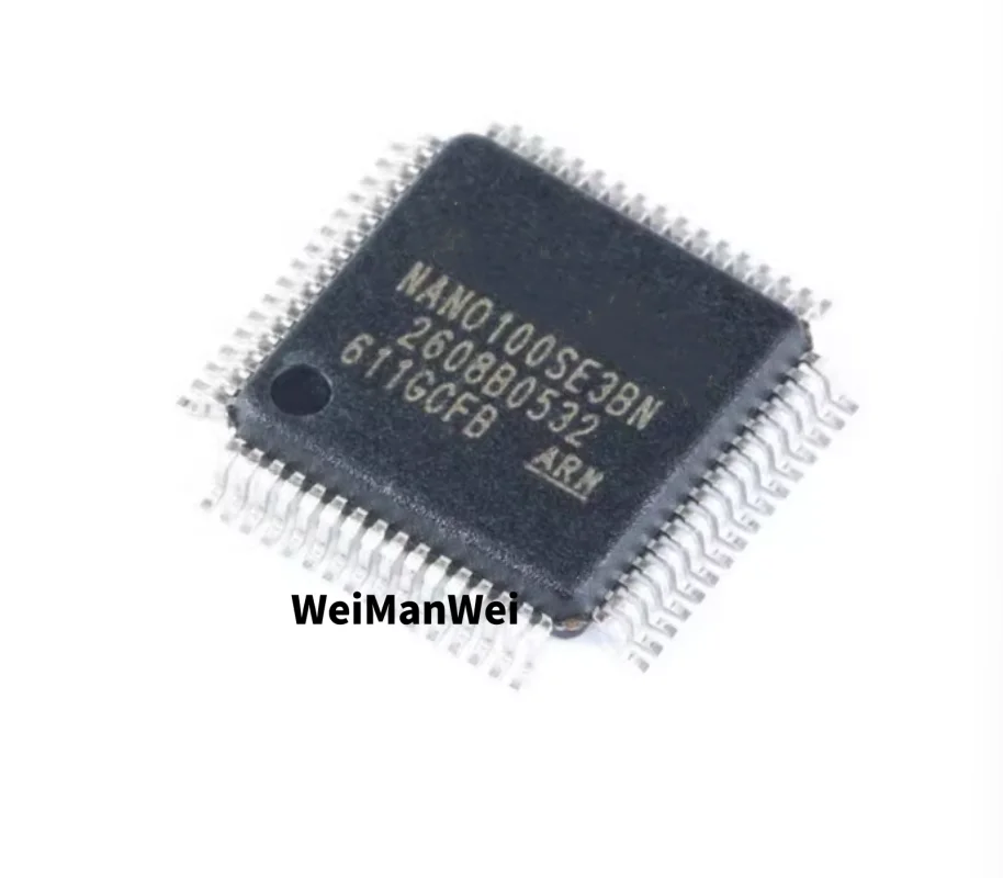 2 piezas Nano100Se3Bn Lqfp-64 Ram microcontrolador de 32 bits Nuvoton
