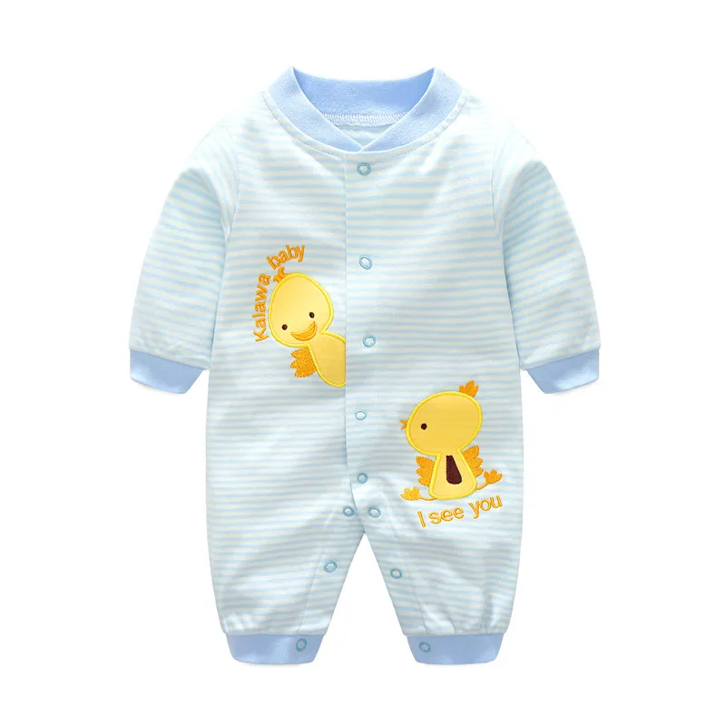 

Baby pajamas spring fall baby onesie crawling clothes 0-1 years old newborn cotton pajamas indoor and outdoor crawling clothes