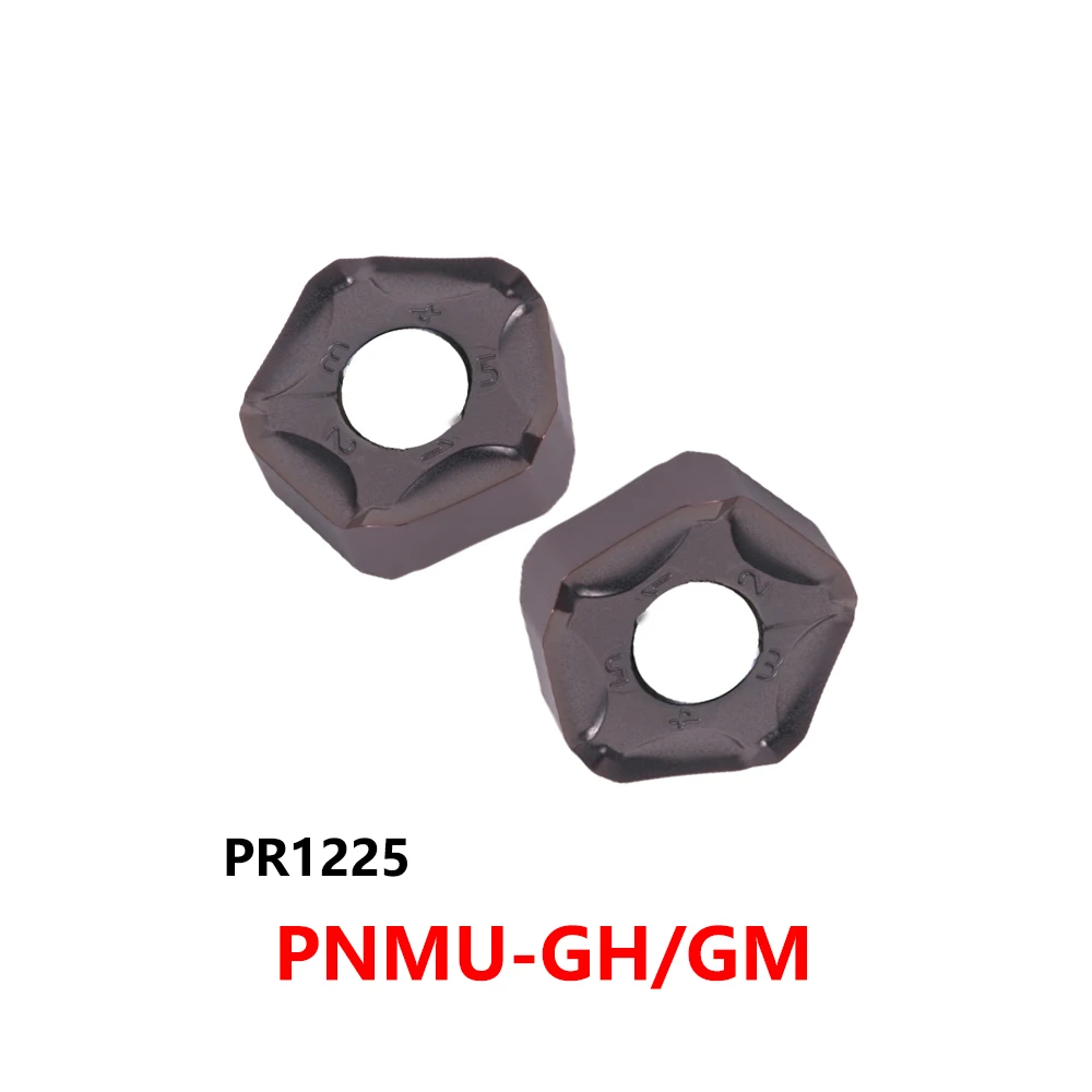 

Original PNMU1205ANER-GH PNMU1205ANER-GM PR1225 Milling Inserts PNMU1205 PNMU1205ANER GH GM CNC Lathe Carbide PNMU Turning Tools