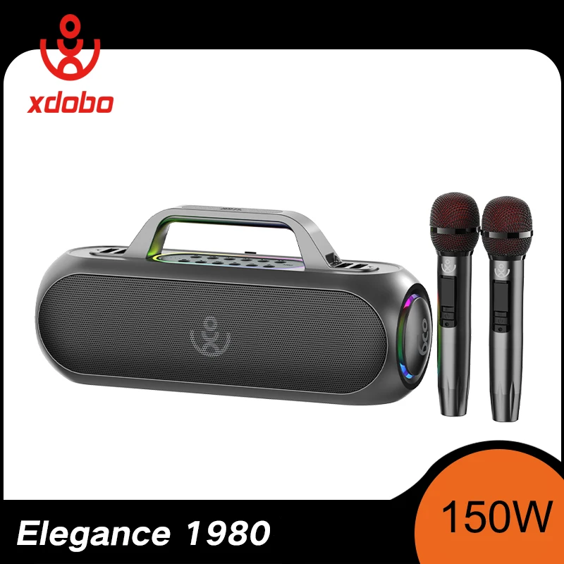 HOT SALE XDOBO Elegance 1980 Speaker 150W Bluetooth-Compatiable Subwoofer Support TWS Wireless Karaoke Stereo Outdoor Speaker