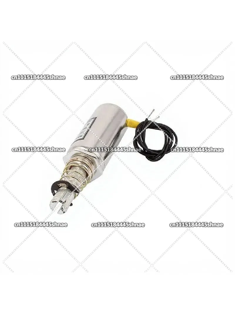 DC 12V/DC24V Pull Type Linear Motion Tubular Solenoid Electromagnet 1Kg Force MQ8-Z12