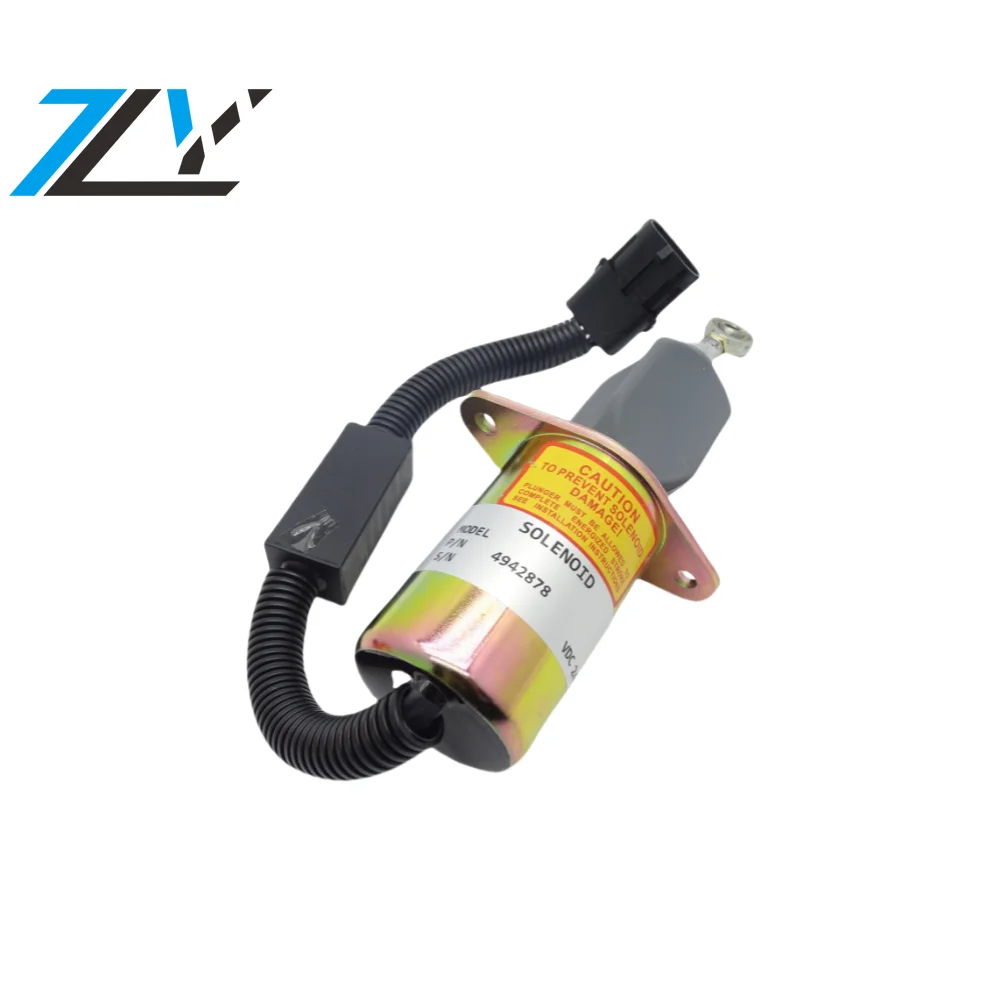 

4942878 3415706 5365993 Fuel shut-off solenoid valve suitable for 6CT 6CT8.3 engines