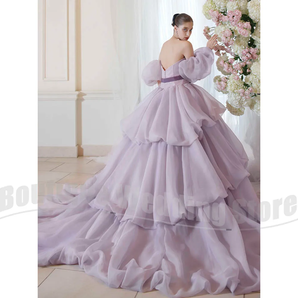 Elegante avondjurk voor dames, chique strapless geplooide baljurk met lovertjes, mode sweeptrein, glanzende romantische galajurk